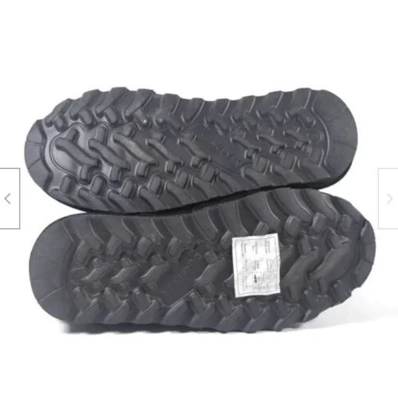 Bearpaw Elle Youth Black Suede Wool Blend Lining Pull On Calf Boot Sz 4 - Picture 5 of 5